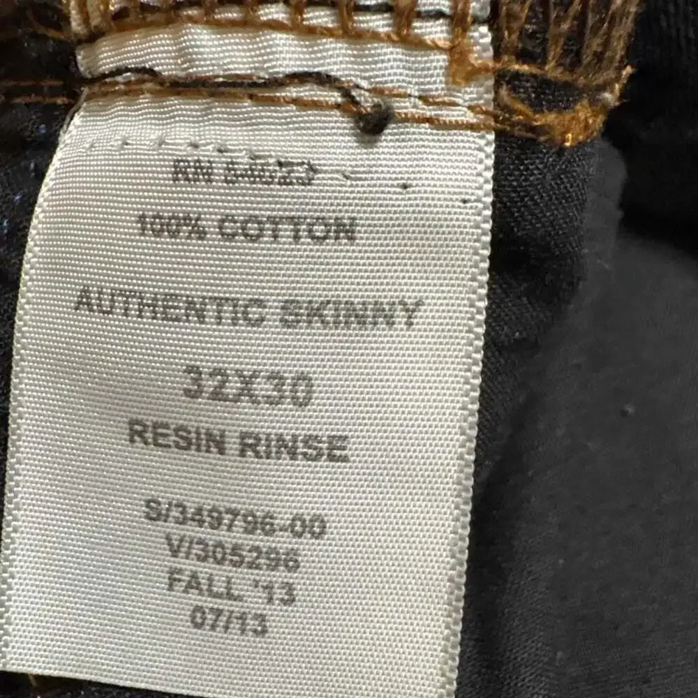 Gap 1969 Dark Wash Button Fly Jeans